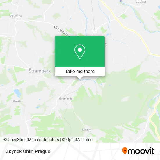 Карта Zbynek Uhlir