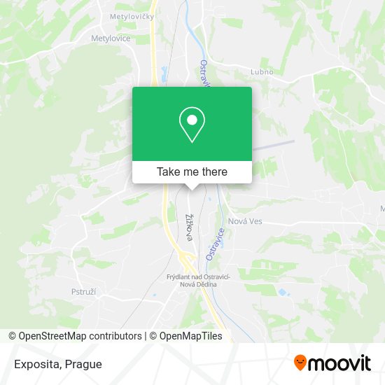Карта Exposita