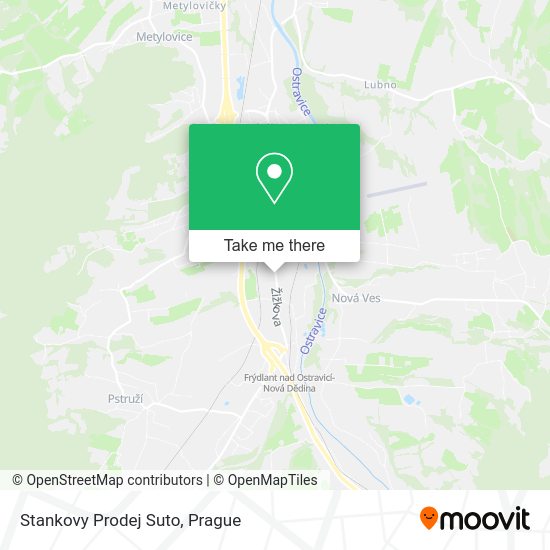 Карта Stankovy Prodej Suto