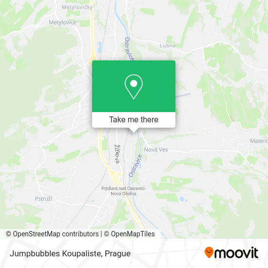 Карта Jumpbubbles Koupaliste