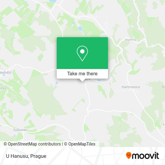 Карта U Hanusu