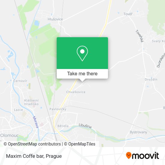 Карта Maxim Coffe bar