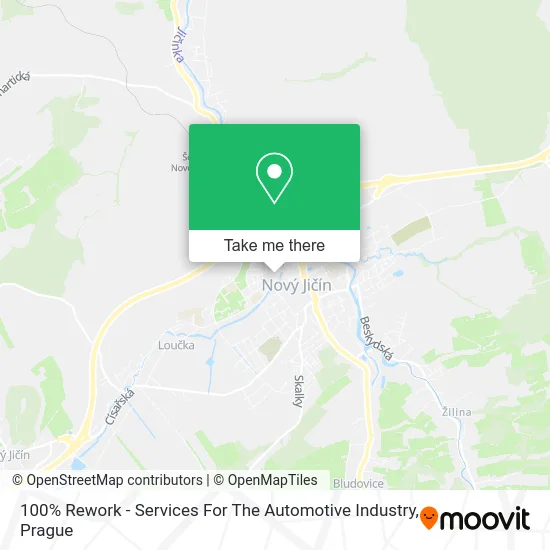 Карта 100% Rework - Services For The Automotive Industry