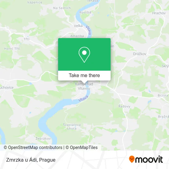 Карта Zmrzka u Ádi