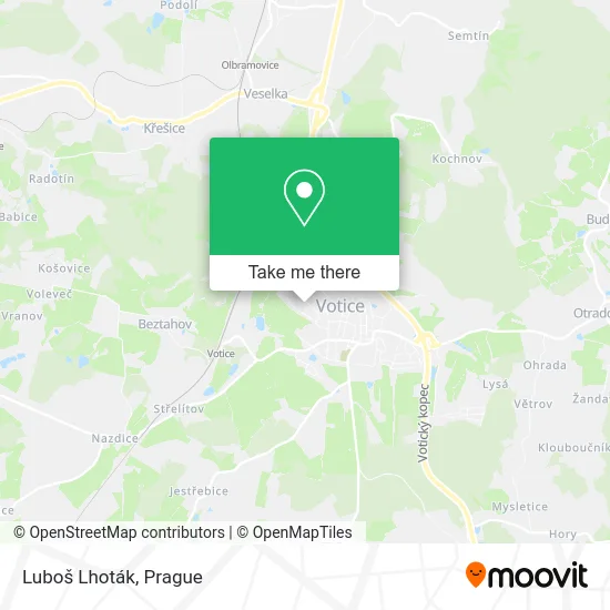 Карта Luboš Lhoták