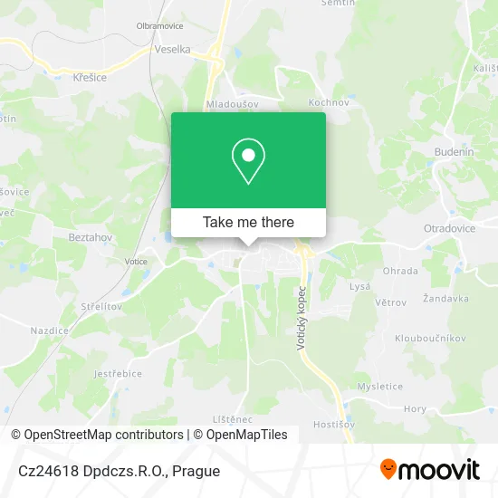 Карта Cz24618 Dpdczs.R.O.