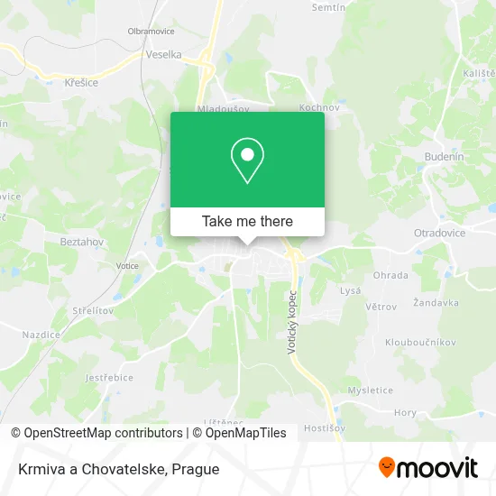 Krmiva a Chovatelske map