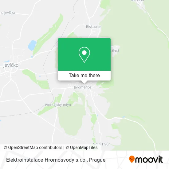 Карта Elektroinstalace-Hromosvody s.r.o.