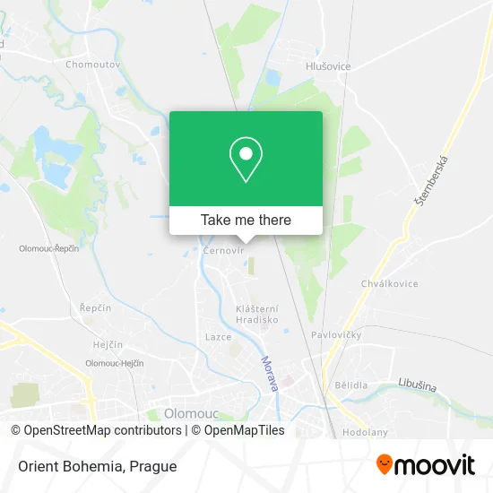 Карта Orient Bohemia