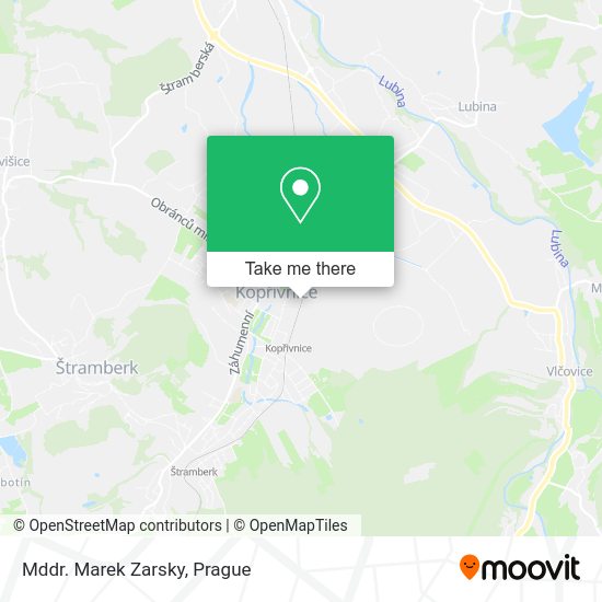 Mddr. Marek Zarsky map