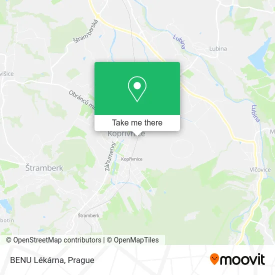 Карта BENU Lékárna