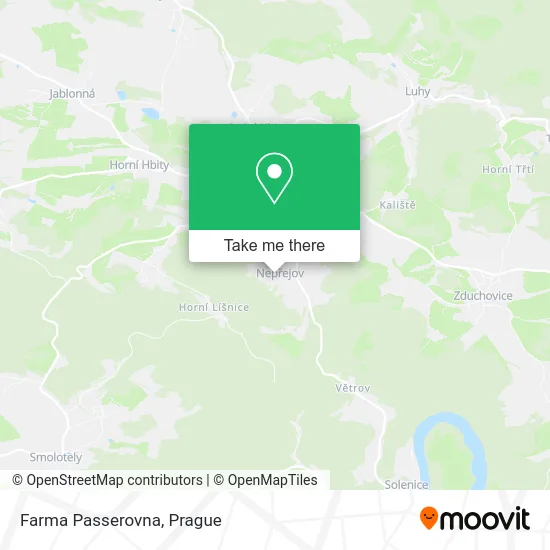 Карта Farma Passerovna