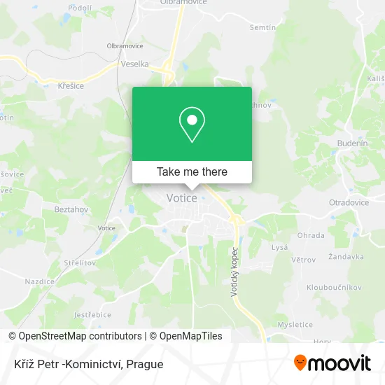 Kříž Petr -Kominictví map