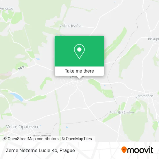 Zeme Nezeme Lucie Ko map