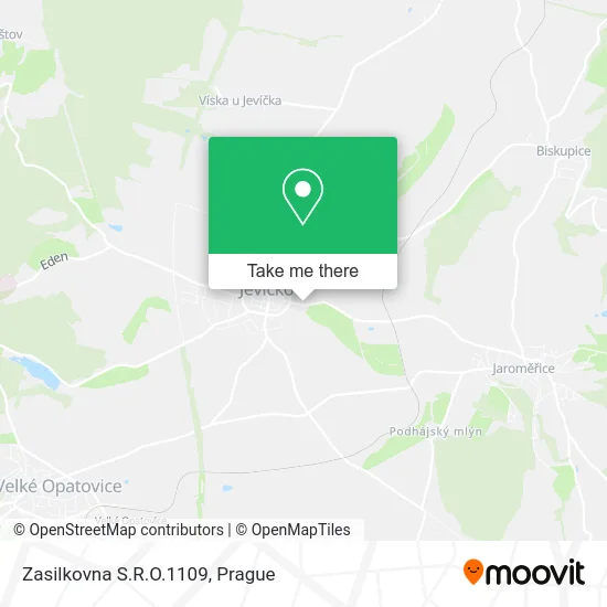 Карта Zasilkovna S.R.O.1109