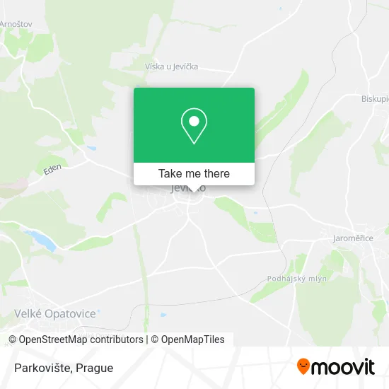 Карта Parkovište