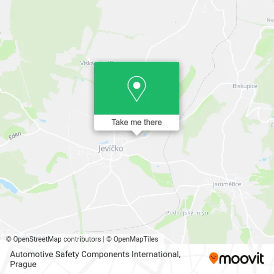 Карта Automotive Safety Components International