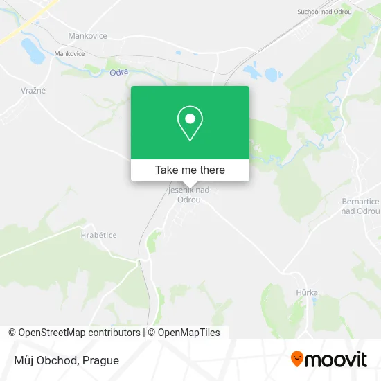 Карта Můj Obchod