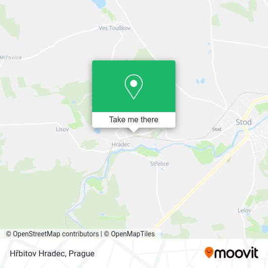 Карта Hřbitov Hradec