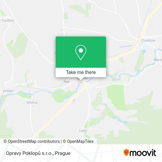 Карта Opravy Poklopů s.r.o.