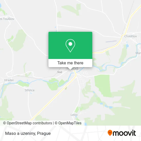 Карта Maso a uzeniny
