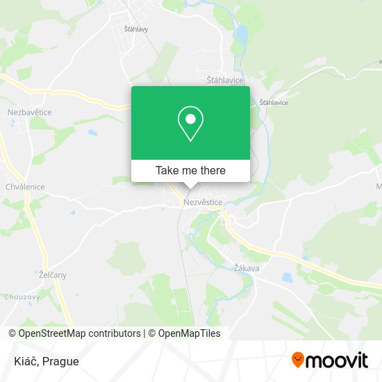 Карта Kiáč