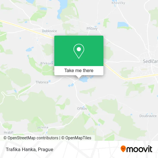 Карта Trafika Hanka