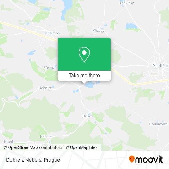 Карта Dobre z Nebe s