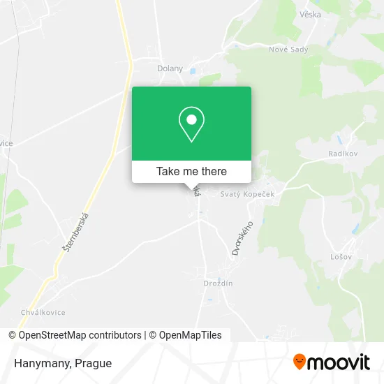 Карта Hanymany