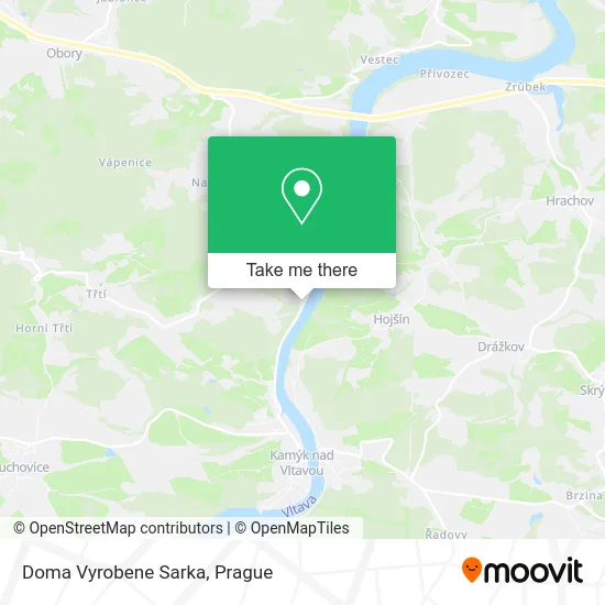 Карта Doma Vyrobene Sarka