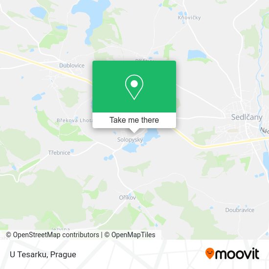 Карта U Tesarku