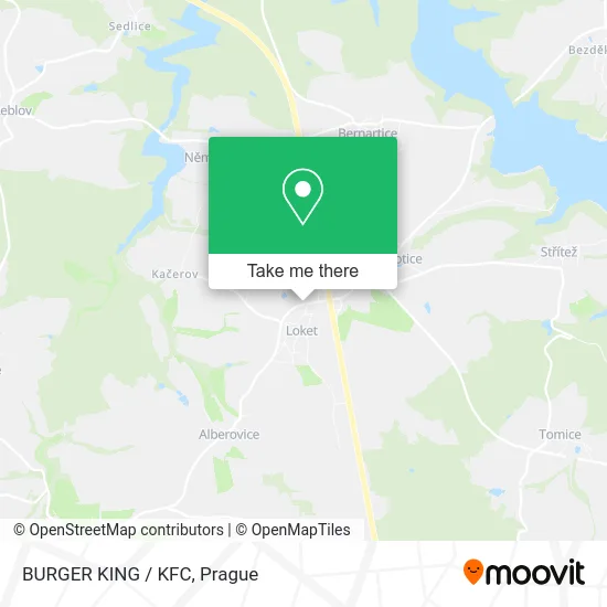 Карта BURGER KING / KFC