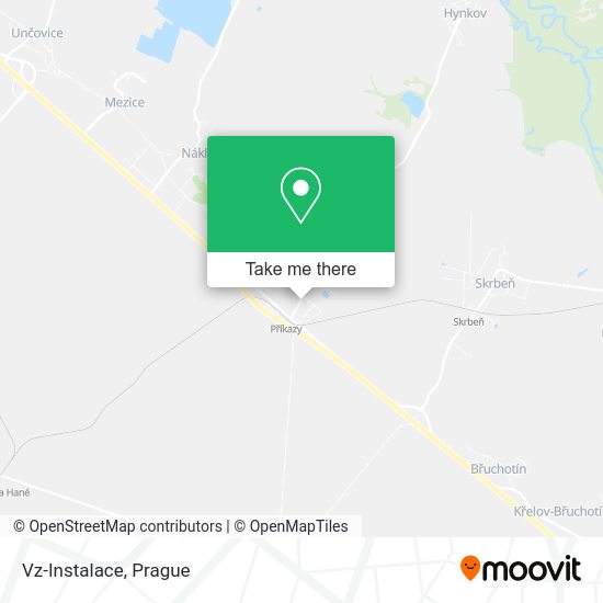 Карта Vz-Instalace