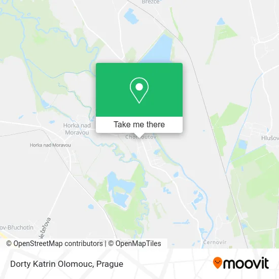 Карта Dorty Katrin Olomouc