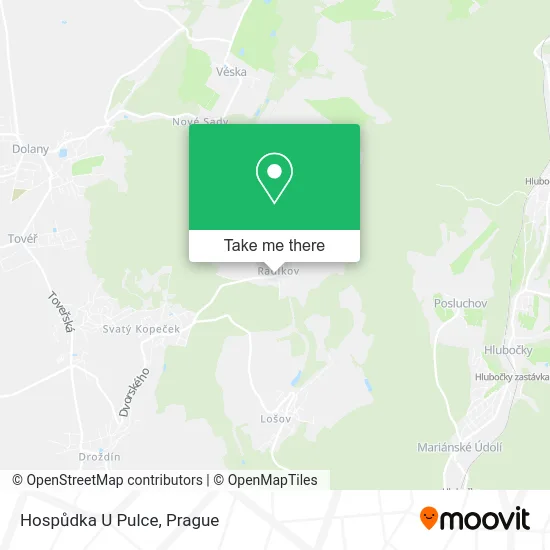 Карта Hospůdka U Pulce