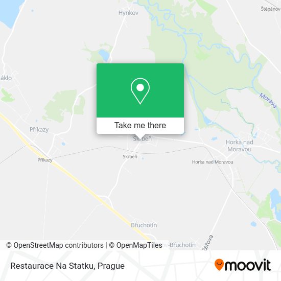 Карта Restaurace Na Statku