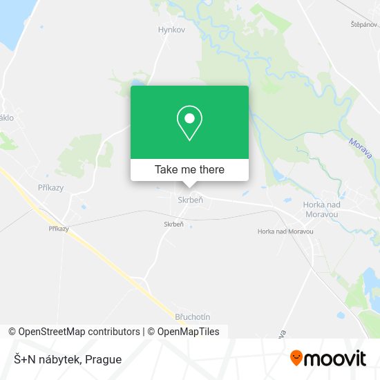Карта Š+N nábytek