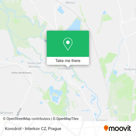 Карта Kovošrot - Interkov CZ