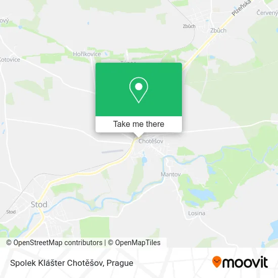 Карта Spolek Klášter Chotěšov