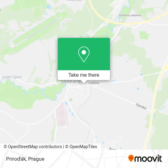 Карта Priroďák