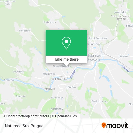 Карта Natureca Sro