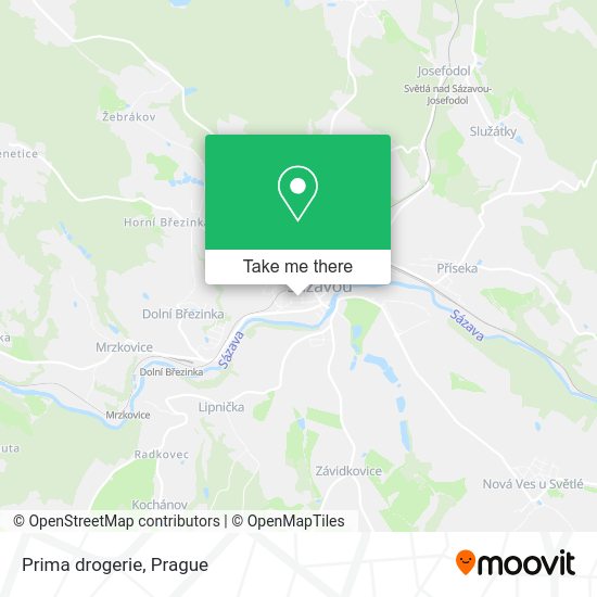 Карта Prima drogerie