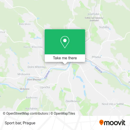 Карта Sport bar