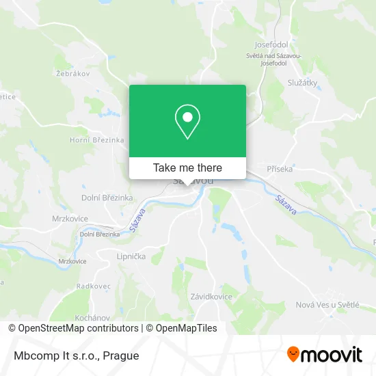 Карта Mbcomp It s.r.o.
