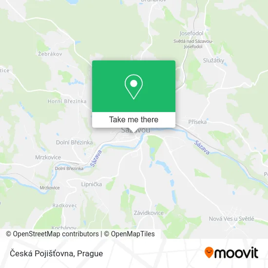 Карта Česká Pojišťovna