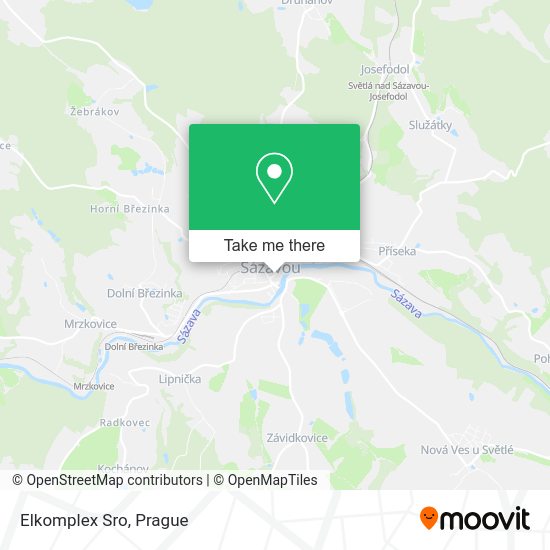 Карта Elkomplex Sro