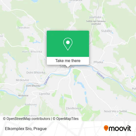 Карта Elkomplex Sro