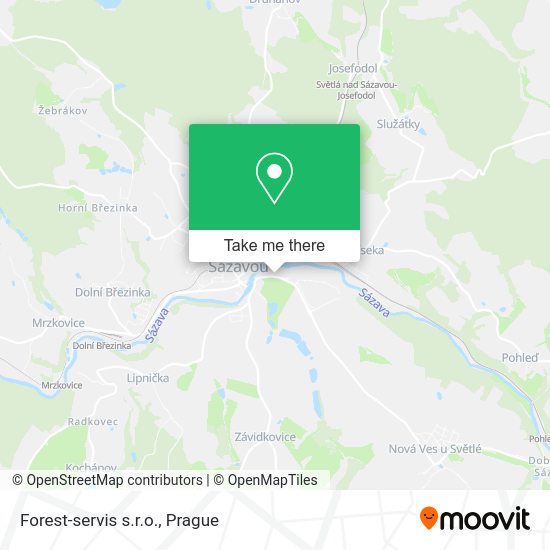Карта Forest-servis s.r.o.