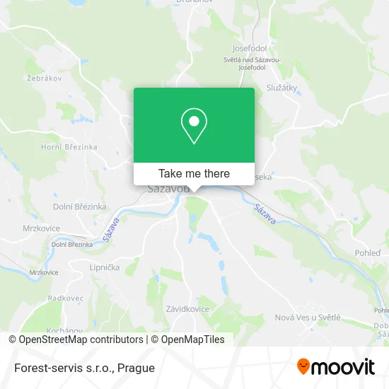 Карта Forest-servis s.r.o.