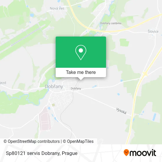 Карта Sp80121 servis Dobrany